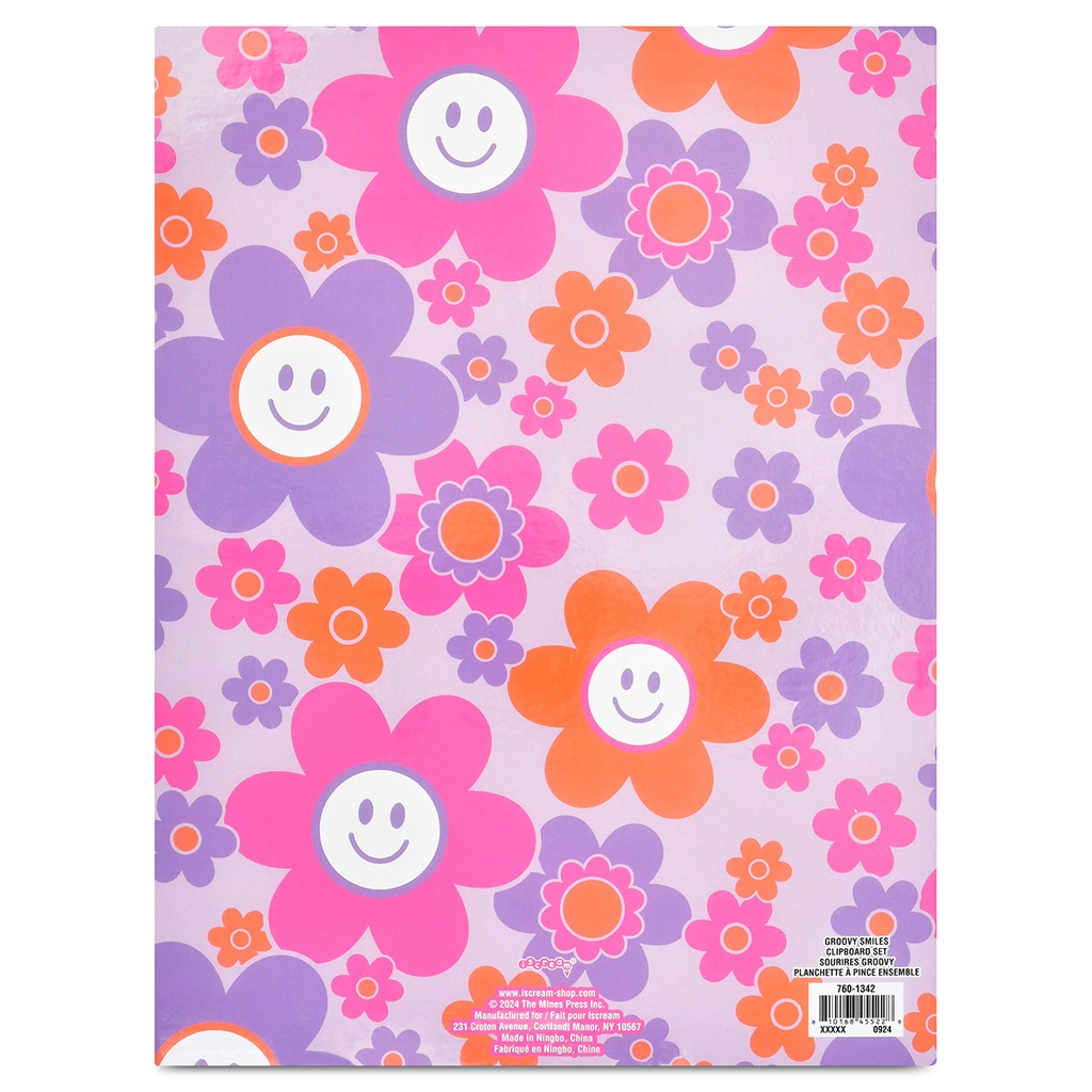 Groovy Smiles Clipboard Set | Iscream
